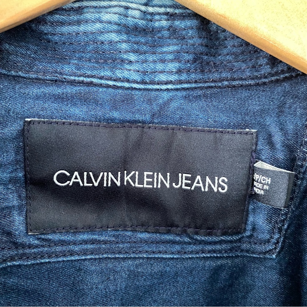 Denim Button-Up Shirt - Picture 2 of 2